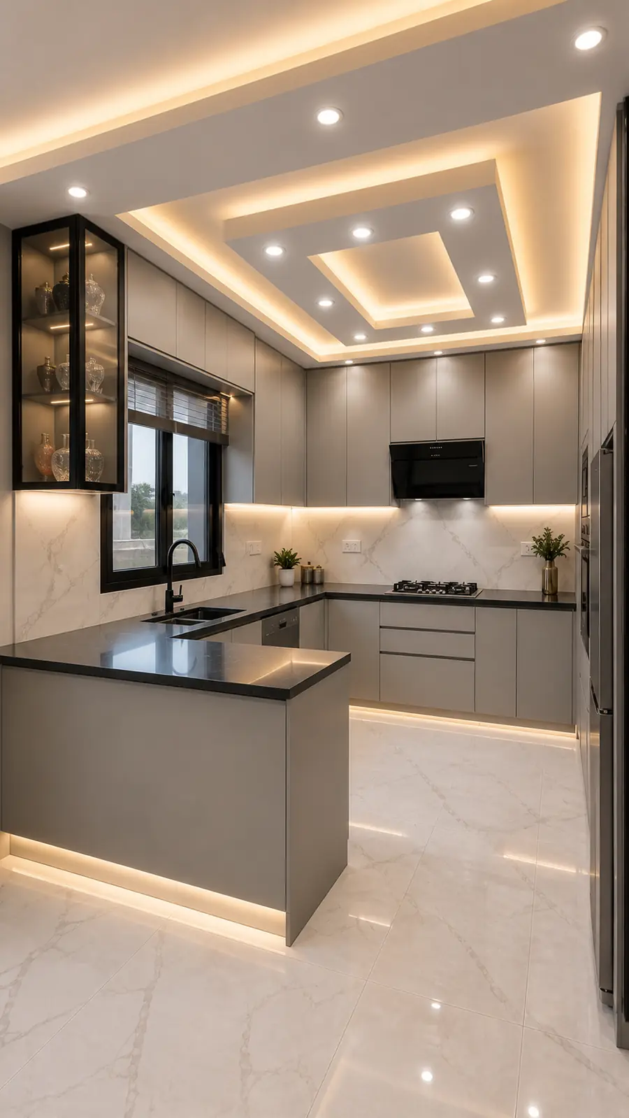 مطابخ بريميوم من أعمال Kitchen Lab Jo في الأردن